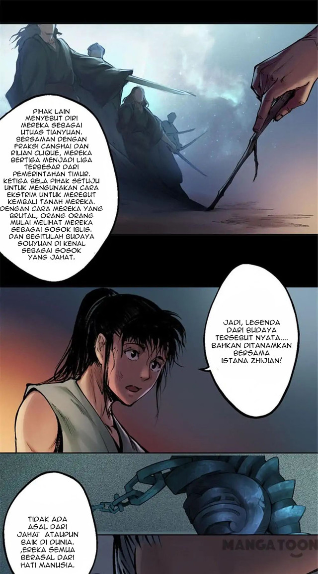 Journey of the Hidden Blade Chapter 34 Bahasa Indonesia